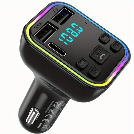 Bluetooth FM transmiter sa LED ekranom i handsfree opcijom