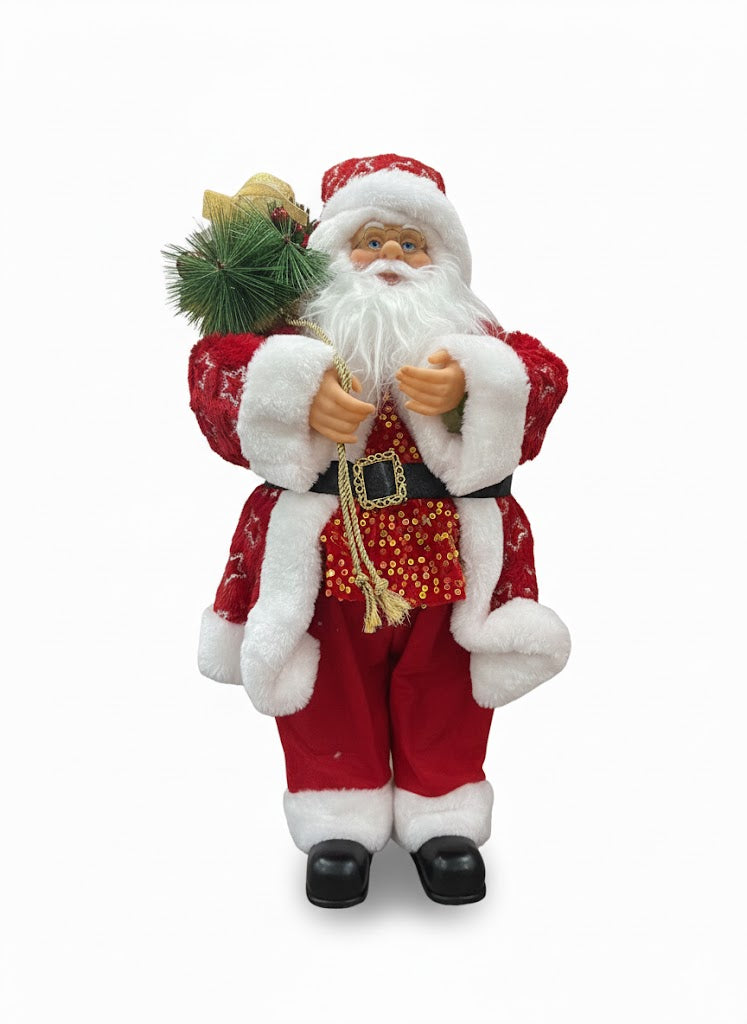 Deda Mraz CRVENI 65CM